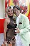 Amsterdam 3 augustus 2004
Premiere circus Renz in Amsterdam.
Emile Ratelband met Dorien Hoes