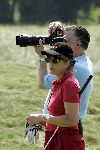 Eemnes 1 augustus 2004
Golfen voor een goed doel op  golfclub de Goyer.
Vrouw Freek de Jonge met op achtergrond Joop v Tellingen
