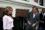 Amsterdam 25 augustus 2004
Presentatie nieuwe blad Zuid .
Jort Kelder en Georgina Verbaan