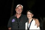 Curacao 13 augustus 2004
Marco Borsato optreden op Mambo Beach.      
Ger de Wit met zoon