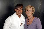 Loosdrecht 31 augustus 2004
Persconferentie Gerard Joling bij Restaurant Zin.
Irene Moors en  Gerard Joling