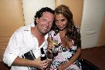 Amsterdam 25 augustus 2004
Presentatie nieuwe blad Zuid .
Guido den Aantrekker met Georgina Verbaan
