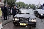 Amsterdam 25 augustus 2004
Presentatie nieuwe blad Zuid .
Harry Mens in nieuwe Bentley
