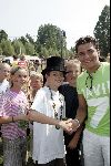 Bennekom 6 augustus 2004
Jan Smit bij SOS kinderdorpen.