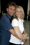 Amsterdam 1 augustus 2004
Presentatie  musical Crazy for You.
Dick Cohen  en  Joke de Kruyf