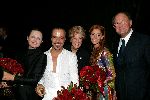 Den Haag 30 augustus 2004
Premiere Passion in schouwburg Den Haag.
Stanley Burlesson   Vera Mann en Pia Douwes   Joop v d Ende en Ellen Vogel