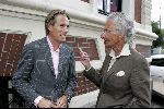 Amsterdam 25 augustus 2004
Presentatie nieuwe blad Zuid .
Jort Kelder met Harry Mulisch