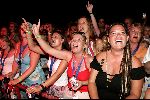 Curacao 13 augustus 2004
Marco Borsato optreden op Mambo Beach. 
fans