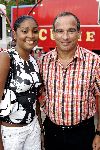 Amsterdam 3 augustus 2004
Maurice de Hond met vrouw bij premiere circus Renz