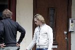Amsterdam 28 augustus 2004
Michiel de Zeeuw met een/zijn vriend