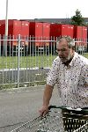 Hoofddorp 28 augustus 2004
Nico Zwinkels boodschappen doen in Mercedes