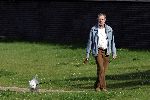 Houten 28 augustus 2004
Nico Zwinkels hond uitlaten