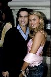 Amsterdam 25 augustus 2004
Presentatie nieuwe blad Zuid .
Nicolette v Dam met vriend