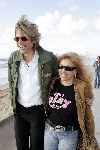 Bloemendaal 31 augustus 2004
Feestje radio Veronica bij strandtent Vroeger.
Adam Curry met Patricia Paay