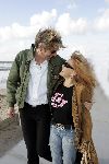 Bloemendaal 31 augustus 2004
Feestje radio Veronica bij strandtent Vroeger.
Adam Curry met Patricia Paay