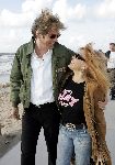 Bloemendaal 31 augustus 2004
Feestje radio Veronica bij strandtent Vroeger.
Adam Curry met Patricia Paay