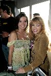 Bloemendaal 31 augustus 2004
Feestje radio Veronica bij strandtent Vroeger.
Patricia Paay en Rosanna Lima