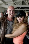 Bloemendaal 31 augustus 2004
Feestje radio Veronica in strandtent Vroeger.
Peter Teekamp met vrouw