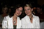 Amsterdam 3 augustus 2004
Modeshow Erny v Reijmersdal in  het tropenmuseum.
Pia Douwes en Joke de Kruyf