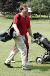 Hilversum 4 augustus 2004
Prins Friso op de pro-am van de klm open op de hilversumse golfclub. Robbie v Erven Dorens