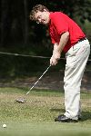 Hilversum 4 augustus 2004
Prins Friso op de pro-am op de Hilversums golfclub.