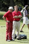Hilversum 4 augustus 2004
Prins Friso op de pro-am op de Hilversums golfclub met Robbie v Erven Dorens