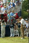 Zondag 8 Augustus 2004
Dutch KLM Open 2004 Golf
Free drop van Robert Jan Derksen op hole 18
Referee