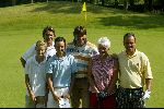 Lage Vuursche 9 Augustus 2004
Robert Jan Derksen met 3 prijswinnaars van TaylorMade
Georganiseerd door Golfers Magazine
