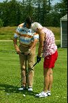 Lage Vuursche 9 Augustus 2004
Robert Jan Derksen met 3 prijswinnaars van TaylorMade
Georganiseerd door Golfers Magazine