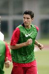 Amsterdam 31 juli 2004 
Robin v Persie tijdens traing bij Arsenal