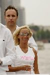 Amsterdam7 augustus 2004
Gay Parade Amsterdam.Gerard Joling   Silvana Borsato en Wino Omtzigt