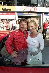 Zandvoort 7 augustus 2004
Tatjana samen met oud ferari coureur Rene Arnoux