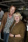Bloemendaal 31 augustus 2004
Feestje radio Veronica in strandtent Vroeger.
Tineke de Nooy en Gijs Staverman