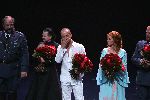 Den Haag 30 augustus 2004
Premiere Passion in schouwburg Den Haag.
Stanley Burlesson   Vera Mann en Pia Douwes