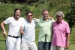Eemnes 1 augustus 2004
Golfen voor een goed doel op  golfclub de Goyer.
Winston Gerschtanowitz en Frank Wisse