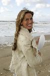 Bloemendaal 31 augustus 2004
Feestje radio Veronica in strandtent Vroeger.
Yorinde Moll