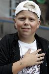 Hilversum 3 augustus 2005
Andre Hazes jr  met tatoeage met as van zijn vader