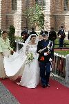 Noordwijk 27 augustus 2005
Trouwen Prins Pieter Christiaan en Anita v Eijk.