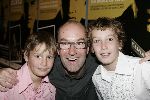 Amsterdam 26 augustus 2005
Opening Elvis tentoonstelling in beurs v Berlage.
Bart Chabot met zoons
