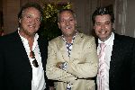 Amsterdam 31 augustus 2005
Presentatie Glamour en Lady card in Amstel hotel.
Frank Wisse Benno de Leeuw en John v Katwijk