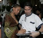 Amsterdam 31 augustus 2005
Presentatie Glamour en Lady card in Amstel hotel.
Carolina Dijkhuizen