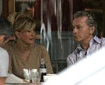 Amsterdam 20 augustus 2005
Hans Breukhoven met Connie Breukhoven en Edwin op terras bij v Dam