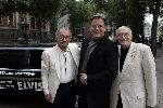 Amsterdam 26 augustus 2005
Opening Elvis tentoonstelling in beurs v Berlage.
Stiefbroer David Stanley