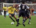 Amsterdam 27 juli 2005
Ajax-Arsenal 0-1 tijdens amsterdam tournament.
Dennis Bergkamp en Hedwiges Maduro
