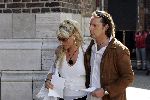 Venlo 29 augustus 2005
Begrafenis Glenn Corneille in Venlo.
Desiree Manders ( 2 brothers on the 4th floor) met vriend