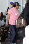 Schiphol 1 augustus 2005
Diego Armando Maradona met petje op schiphol