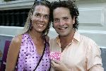 Amsterdam 31 augustus 2005
Presentatie Glamour en Lady card in Amstel hotel.
Dirk Zeelenberg met vriendin