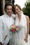 Aarle Rixtel 20 augustus 2005
Trouwen Nienke Romer met Frederik Brom.