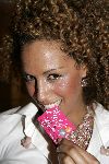 Amsterdam 31 augustus 2005
Presentatie Glamour en Lady card in Amstel hotel.
Glennis Grace