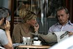 Amsterdam 20 augustus 2005
Hans Breukhoven met Connie Breukhoven en Edwin op terras bij v Dam